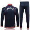 Paris Saint-Germain Trainingsjack Pak 2022-23 Blauw Rode - Heren